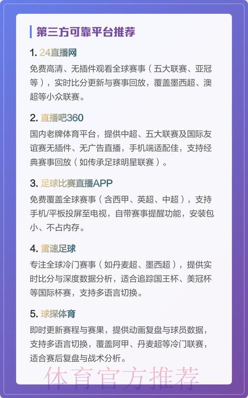 在线观看世界杯直播的正规可靠平台